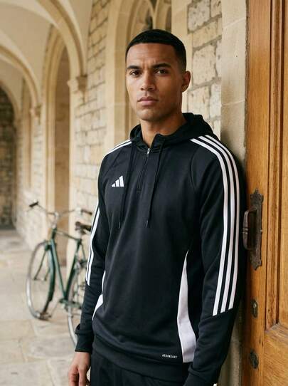 Adidas Men's Sports & Outdoor Hoodies Versatile Warm Lightweight School Casual Home Black IJ9957