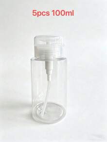 1件 200ml/150ml/120ml/100ml 指甲油卸除液瓶，酒精清潔瓶，卸妝空瓶，化妝品可補充容器，噴霧瓶，迷你香水，旅行分裝瓶 - 無色 - 查看 16