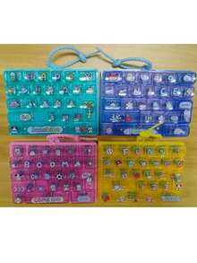 1 buah Gantungan Kunci/Liontin Keycap Keyboard 26 Tombol Motif Domba & Anjing, Penguat Suasana Hati dan Pereda Stres, Suara Jernih, Anti-Stres - MultiWarna - View 11