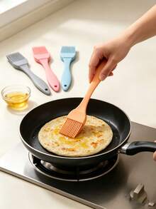 3/2/1 cái cọ phết dầu BBQ mini dùng tại nhà, chất liệu silicone, chịu nhiệt, dễ vệ sinh - Nhiều màu - Xem 4