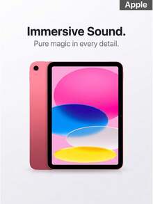Tablet iPad generasi ke-10 dari Apple ini memiliki chip A14 Bionic unggulan, layar Liquid Retina 10,9 inci, dukungan pengisian daya cepat USB-C, dan versi Wi-Fi. - MultiWarna - View 10