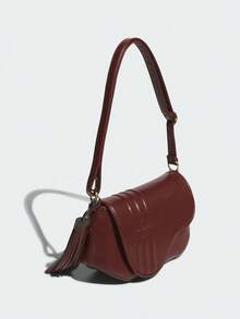Adidas Originals Tas Bahu Unisex NEWY MKF SDLE KW4726 - Coklat - View 3