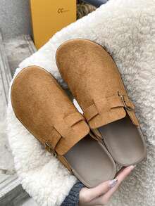 Women Flats - Light Brown - View 3