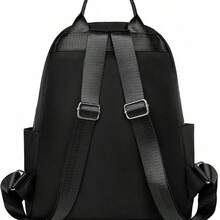 Mochila para mujer de nueva forma de diamante, de gran capacidad, de viaje, de moda, casual, de tela Oxford - Negro8852 - Ver 8