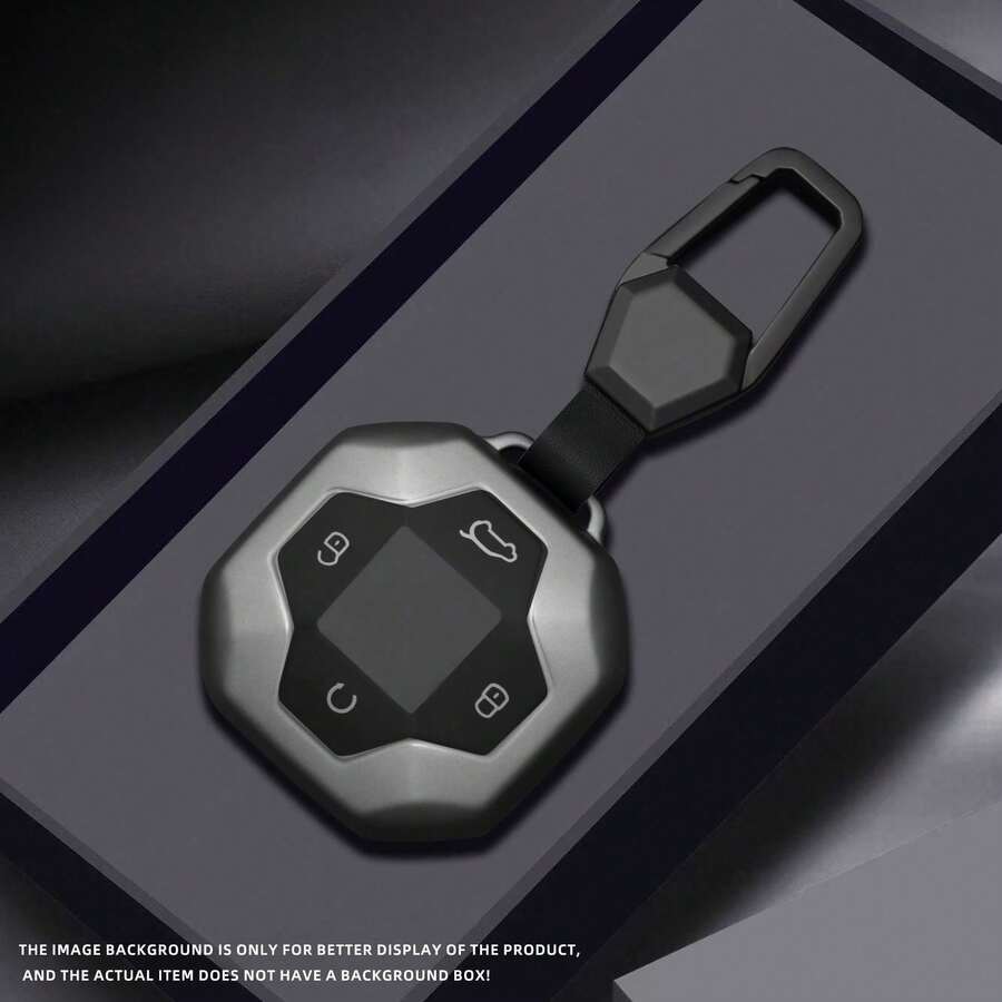 TPU Car Key Shell Protective Cover Keychain Case Compatible With Chery Jetour T2 Traveler Traveller Pro 2023 2024 Keyless Entry Accessory - A - View 1