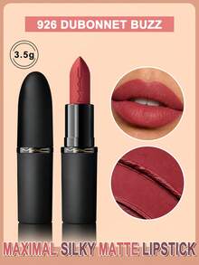 MAC Powder Kiss 霧面唇膏 #926 DUBONNET BUZZ 淨重 0.12 Oz/3.5g - #926 - 查看 1