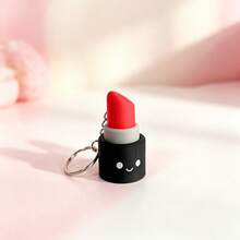 Clickable Lipstick 3D Printed Stress Relief Button, Home Office Desk Decor, Backpack Charm, Car Accessory, Multi-Functional Unique Keychain - Multicolor - View 8
