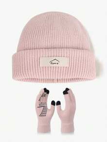 JOYLORD 2 buah Topi Balaclava Rajut Musim Dingin Wanita, Pelindung Telinga Hangat, Bahan Akrilik, Masker Pelindung Leher dan Wajah Anti Dingin - Set 2 potong - View 10