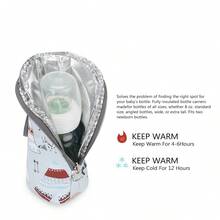Baby Bottle Thermal Bag, Insulated Travel Carrier For Infants - Multicolor - View 9