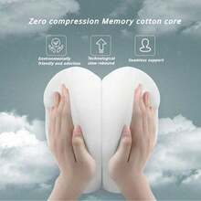 1pc Office Lumbar Support Cushion, Chair Seat Long Sitting Waist Pillow, Office Chair Lumbar Pad, Chair Backrest Cushion - Lumbar Support - View 6
