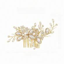 1pc Shiny Elegant Party Iron Hair Comb Bridal Wedding Hair Accessory For All Seasons - Color - View 9