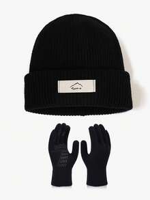 JOYLORD 2 buah Topi Balaclava Rajut Musim Dingin Wanita, Pelindung Telinga Hangat, Bahan Akrilik, Masker Pelindung Leher dan Wajah Anti Dingin - Set 2 potong - View 14