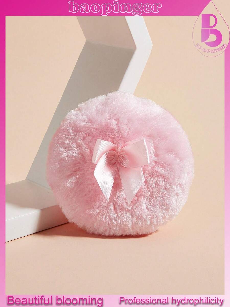 Triangular Pink Makeup Puff, Essential For Makeup - Pink - View 1