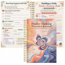 Daily Gratitude Journal For Self-Care And Mindfulness - With Positive Affirmation Prompts, Self-Care Checklist And Daily Focus Planner Pages, Gratitude Book For Morning Reflection Routine - A5 - View 6