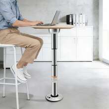 HYYKJ-US Adjustable Table Pedestal With Lift Column, Telescopic Table Base Stand For RV Caravan Boat, Max Height 72cm - Default - View 7
