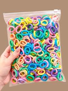 180/100/20/10pcs Colorful Multi-Style Hair Clips & Hair Ties Set, Durable & Non-Damaging, Sweet Basic Fashion Hair Accessories - Suitable For Girls And Young Girls, Daily, Vacation, School, Date - Multicolor - View 3