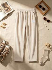 Women's Outdoor Casual Corduroy Long Pants, Fashionable Versatile Sports - Apricot - View 4
