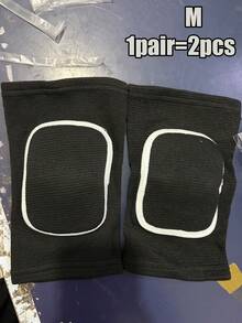 1pc/1pair Soft Breathable Knee Pads/1 Set Knee Pads And Wrist Guards Combination, Knee Protection Sleeve, Fitness Accessory, Knee Support, Sports Knee Pads, Gym Knee Pads - Black - View 11