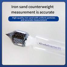 Alcohol Concentration Tester 0%-ABV Alcohol Meter 3 Ranges 0-40 40-70 70- Dedicated Hydrometer Home Use TGXU - A - View 7