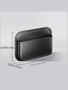 Car Storage Bag Adhesive Back Driver/Passenger Center Console Storage Box Multi-Function Seat Gap Organizer Box Car Interior Storage Organizer Box Car Accessories - Multicolor - View 10