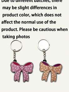 2/1pc Cute Bow Gift Can Opener Keychain, Portable Soda Beer Easy Pull Tab Removal Tool, Mini Beverage Bottle Opener Bag Charm, Suitable For Camping Garden Home Kitchen Back To School Autumn Decoration, Gift For Girls Friends Family Lovers - Multicolor - View 15