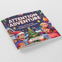 Attention Adventure Activity Notebooks, Concentration Games And Observation Exercises With Animal World, Space Exploration, City Life, Holiday Scenes And Park Activities For Focus Training And Screen-Free Learning - Attention Adventure Notebooks - View 11