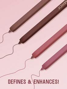 Pudaier 2 Buah Pensil Bibir Matte - Tahan Air, Tahan Lama, Tutup Mudah Diasah untuk Tampilan Riasan 3D, Warna Berry Tidak Lengket, Cocok untuk Semua Jenis Kulit - Hadiah Riasan Sempurna untuk Wanita - 02+10 - View 9