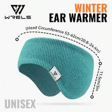 WRELS 1件裝冬季保暖耳罩，單車滑雪頭盔保溫內襯耳罩，加厚純色柔軟毛絨耳罩，男女通用時尚保暖防風耳罩，適合日常運動 - 彩色 - 查看 14
