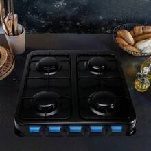 Parrilla Empotrable 4 Quemadores Gas LP   HTht98928006 - Negro-1 - Ver 9