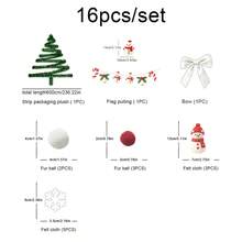 Phông nền tường trang trí tiệc Giáng Sinh, cây thông Noel dây kim tuyến, đồ treo trang trí hình bông tuyết và chuông cho lễ hội tiệc mừng - Giáng sinh - Xem 2