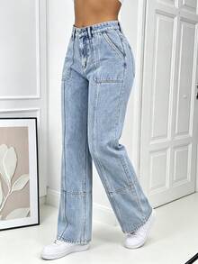Women Jeans - Light Wash - View 3