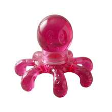 Octopus Shaped Manual Body Massager With 8 Flexible Arms Hard Plastic Pressure Tool For Head Back Waist Leg Shoulder Relaxation Portable Travel Use - Multicolor - View 2