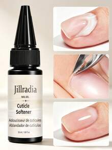 Jillradia Pointed Bottle Cuticle Oil - Nail Softener, For Nail Salon Care Before Nail Treatment - 35ml - View 2