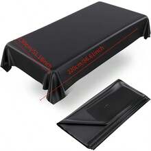 1pc Waterproof Massage Table Cover - PVC Material, Reusable And Easy To Clean Protector, Suitable For Beauty Salon, Home Use - Durable, Hygienic Protection, Home Massage Setup | Stylish Design | Durable Tabletop Protector - Multicolor - View 7