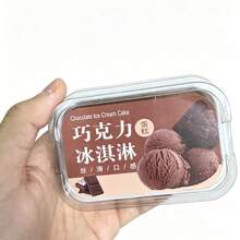 Mainan Squishy Bentuk Es Krim Kotak dengan Daya Pantul Lambat, Mainan Penghilang Stres Berbentuk Makanan Penutup, Hadiah Unik dan Menyenangkan - MultiWarna - View 11
