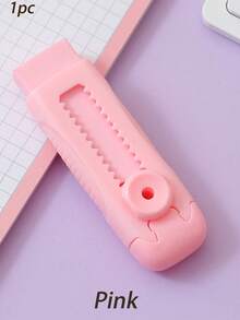 1pc Kids Cute Retractable Pencil Eraser, Push-Pull Design, Stationery Supplies, Back To School Supplies - Multicolor - View 14