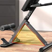 Fitness Workout Sport Roman Chair Hyperextension Extension Back Bench Foldable - 26ZXY-wIN-uK-lMY - View 3