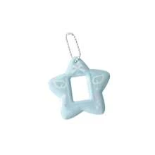 1PC Mini PVC Star Phone Photocard Holder Korean 1in ID Photo Keychain Idol Photo Card Frame Display Photocard Protector Hanging Picture Card Holder - Multicolor - View 8