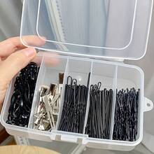 Transparent Hair Accessory Storage Box, Hair Ties, Elastic Clips, Hair Clips Organizer, Multi-Compartment Easy Classification Portable Travel Storage Box, Perfect Gift For Women, Girls, Birthday, Wedding, Gender Reveal Party, Back To School Season For Friends, Family, Colleagues - Multicolor - View 1