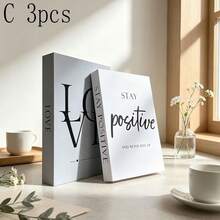 2/3pcs Home Fashion Realistic Book Decor, Luxury Decorative Books, Living Room Decor, Home Decor, Coffee Table Books, Modern Fashion Decorative Books, Stackable Display Books, Hotel Decor, Gift - Decor Book - View 8