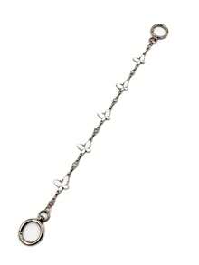 Butterfly + Circle Buckle Alloy Metal Chain Strap, Gold And Silver Dual-Color Replacement Bag Strap, Niche Exquisite Handbag Crossbody Bag Decorative Chain - Multicolor - View 12