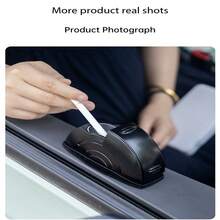 Car Ashtray With Lid Creative Sliding Cover Premium Car Interior Accessory Car Door Device Anti-Drop Anti-Fly Car Logo Ashtray New Car Door Device Premium Creative Car Supplies Interior Home - Multiple Styles - View 5