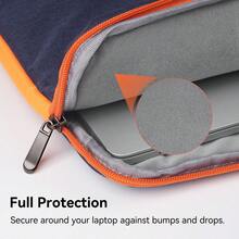 DANYCASE 11-16 Inch Tablet Laptop Sleeve, With Front Zipper Pocket, Compatible With Neo 13" A3404 Air 13.6 A2681 A3113 (A16) 11 Inch Tablet, With Handle Protective Case - Multicolor - View 5