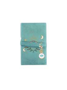 Mystical Sun, Evil Eye Moon & Star Print Multi-Purpose Storage Pouch With Evil Eye Keychain, Tarot Card Storage Bag, Coin Purse, Makeup Bag, Card Holder, For Cards, Jewelry, Coins, Cosmetics, Cards, Portable For Travel And Commute, 4 Colors Available, Niche Aesthetic Accessory Storage Bag - Multicolor - View 12