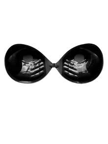 1pc Invisible Adhesive Bra With Hand-Hold Design, Front-Closure Lift-Up Breast Pads, Small Chest Enhancing Lingerie Accessory For Wedding Dress And Evening Gown - Multi-color - View 17