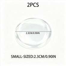 Crystal Clear Car Ignition Switch Button Protector, Universal Start Stop Sticker Cover For All Vehicles, Anti Scratch DIY Cut2.3cm/2.5cm - A - View 9