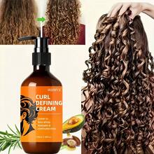 Krim Pembentuk Rambut Keriting Pria - Formula Penataan Tanpa Bilas dengan Minyak Argan, Minyak Kelapa, dan Shea Butter untuk Menciptakan Volume dan Mencegah Rambut Kusut - Lentur, Melembapkan, Tahan Lama, Menguatkan, dan Memberikan Definisi yang Jelas - Hadiah untuk Pacar - 100ml/3.38fl.oz - View 1