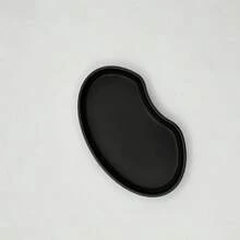 1pc Modern Compact Key Tray, Versatile Decorative Storage Tray, Suitable For Entryway Keys, Cosmetics, Desk Stationery And Coins, Elegant Desktop Organizer Tray, For Home And Office, Non-Food Contact Use - Black - View 7