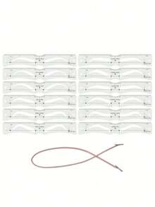 1pc Eyebrow Template, Suitable For Beginners And Students Brow Shaping Tool, Adjustable Wearable Design, Cosmetics, Cheap, Room Decor, Vanity, Travel, Bedroom, Makeup Accessories, Cheap, Christmas Stocking Filler, Cosmetics, Makeup Tools, Bargain, Gift, Gift For Women - Multicolor - View 4