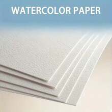300GSM Rough Watercolor Paper Sketchbook Notebook, A4 A5 Two Sizes, 15 Pages Per Book, Heavy‑Duty Artist Drawing Pad For Sketch And Layering Painting, Perfect For Amateur Painters And Professional Art Creators - Single Piece - View 2